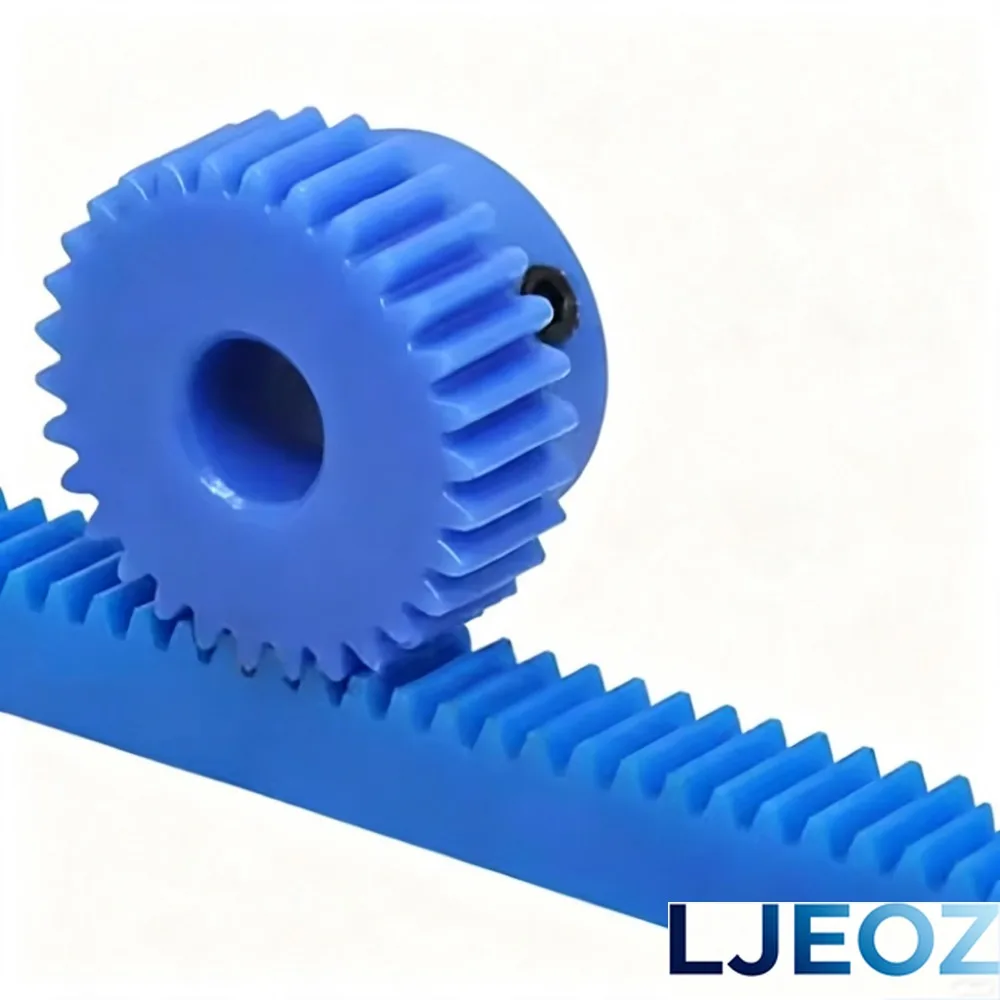 1-6Pcs 1 Mod 30T 32T 35T 40T Blue Nylon Spur Gear Motor Gear 1M Mechanical Transmission Plastic Gears Bore 6/8/10/12mm