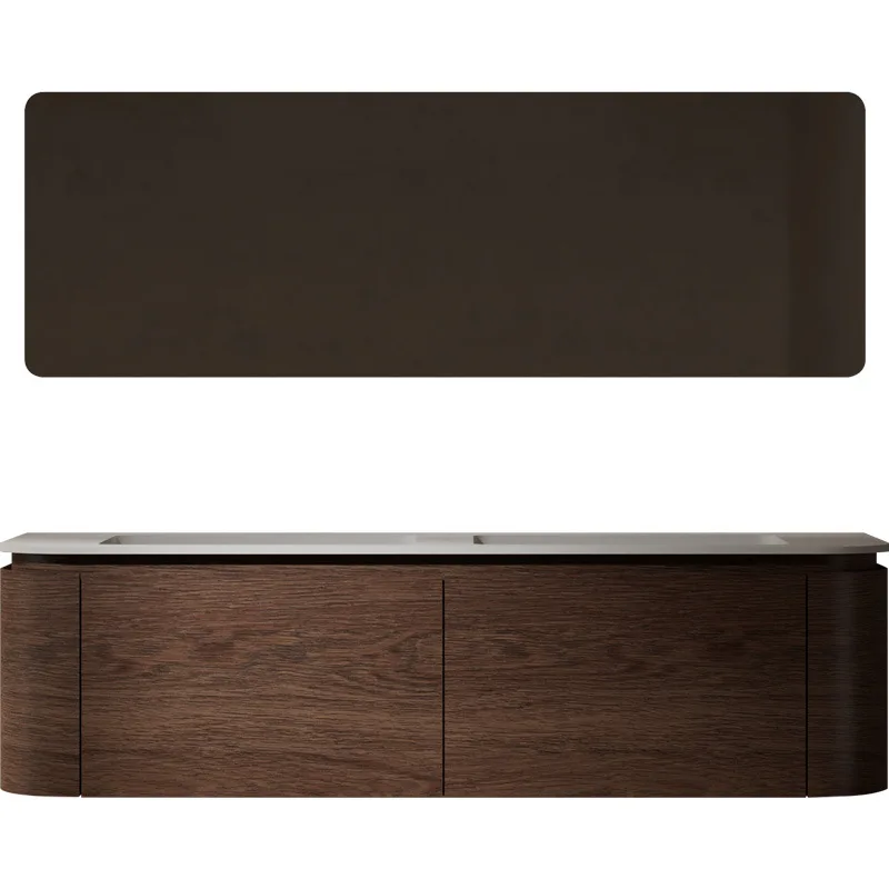 

Bathroom cabinet combination Wash table Integrated hand wash basin cabinet combination