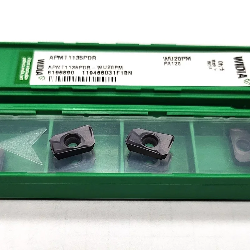 

WIDIA APMT1135PDR WU20PM APMT1604PDR WU20PM CNC milling turning blade carbide inserts Cutting Tools 10Pcs