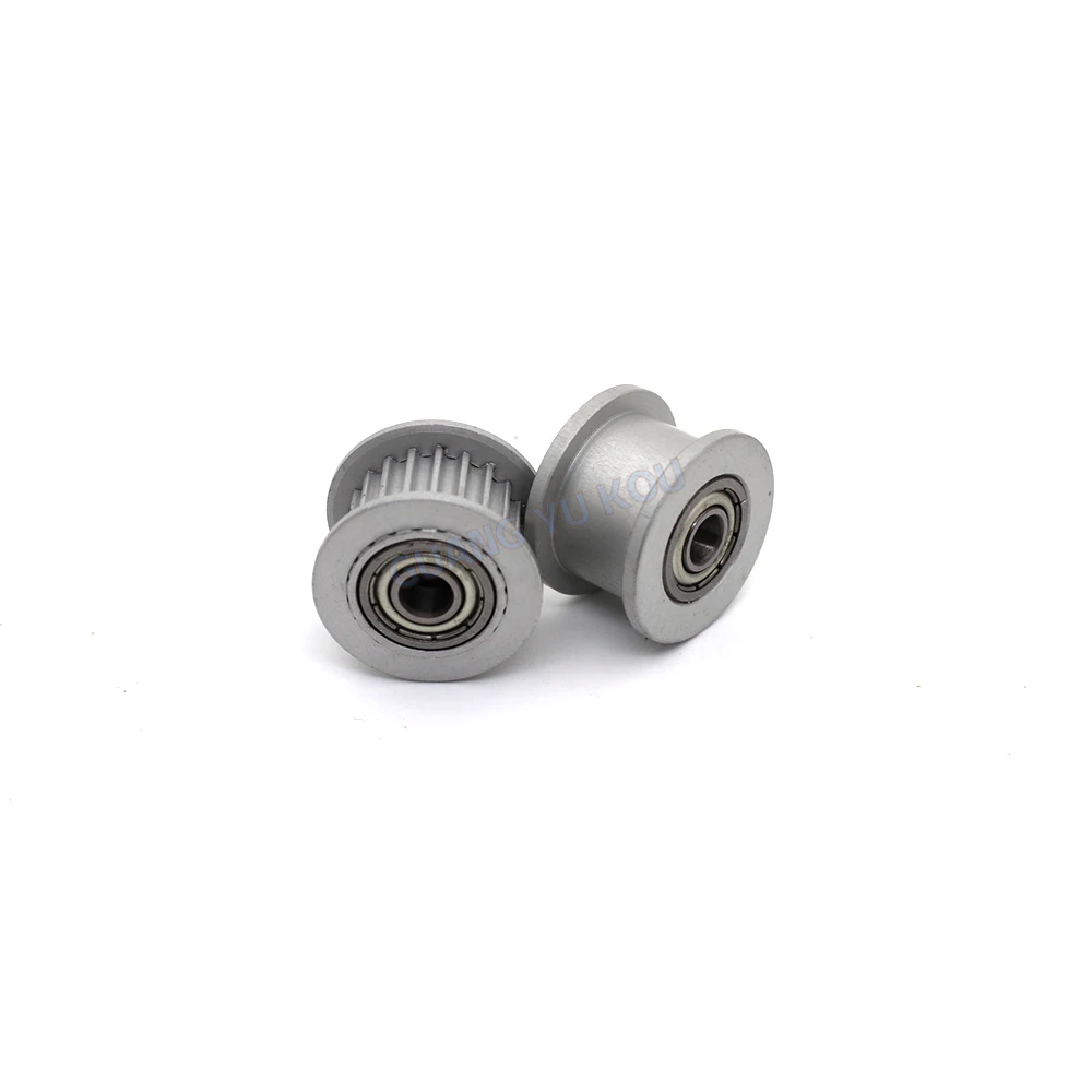 HTD 3M 24 Teeth 25 Teeth 26 Teeth Idler Type Timing Pulley Belt Width 6/10/15/20mm Bore 3mm~8mm synchronous Wheel Idler Pulley