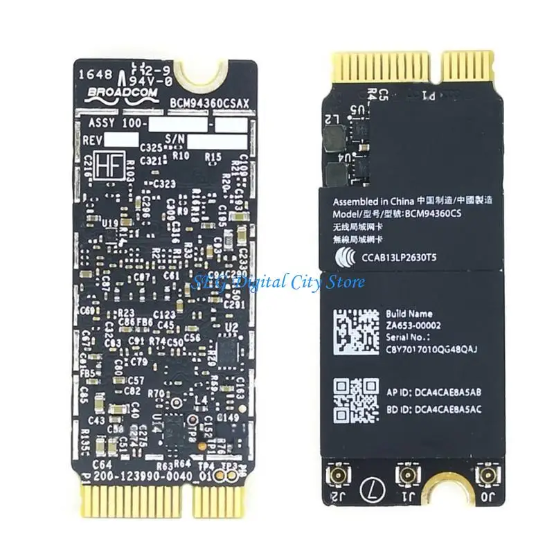 

U75B Оригинал BCM94360CS для Book A1425 A1502 A1398 Airport Wi-Fi Сетевой карты BT4.0 для Book 2013-2014 Моделей машин