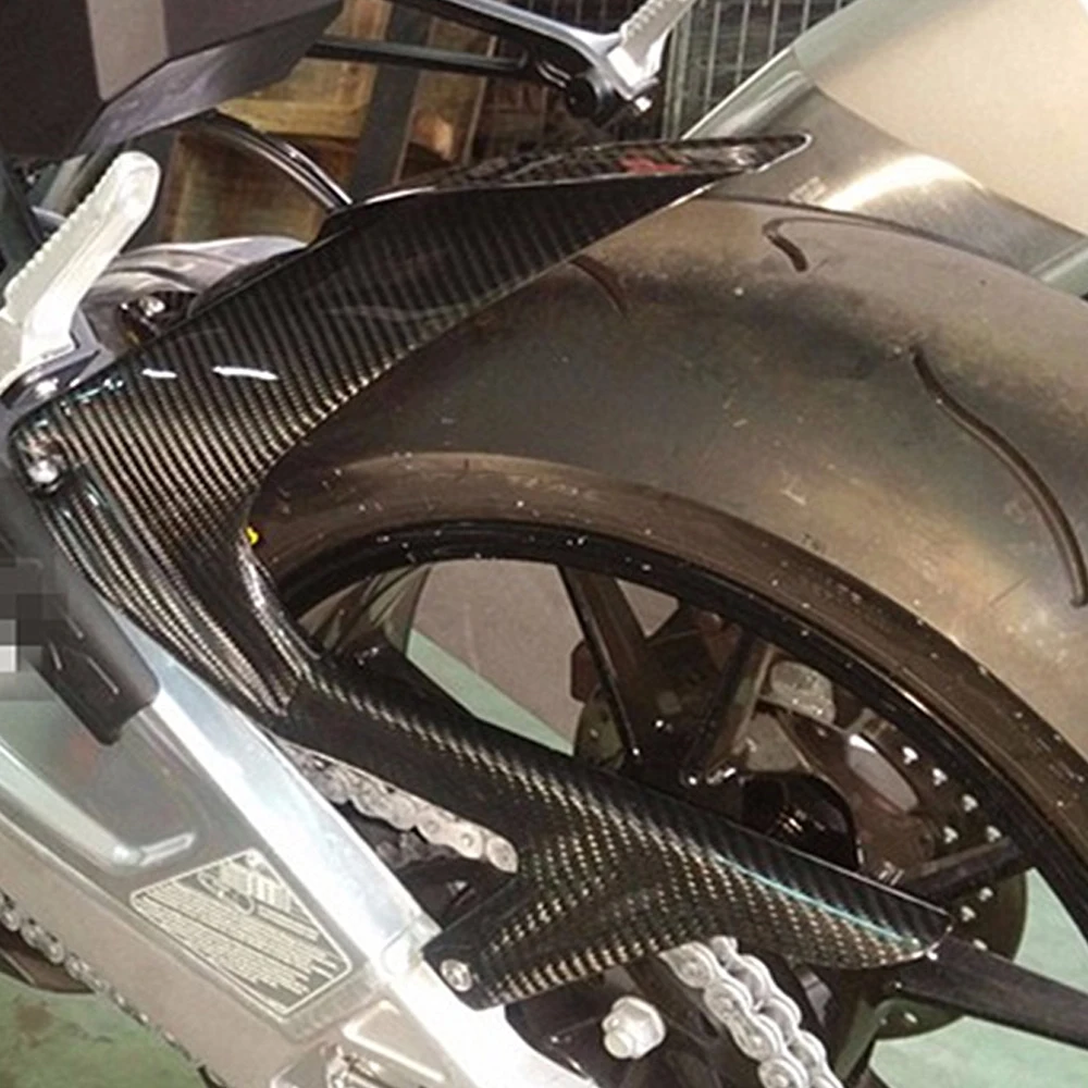 Carbon Black Rear Wheel Hugger Fender Mudguard Cover Fairing For BMW S1000RR S 1000 RR 2009 - 2018 S1000R 2014 - 2018 2017 2016