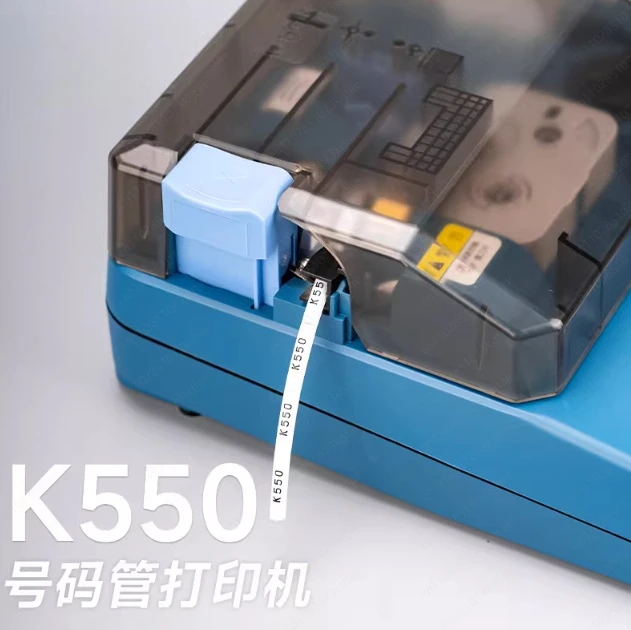 K550 Portable Wire Number Printer – Cable Label Maker for Tube Marking & Electrical Wire Identification