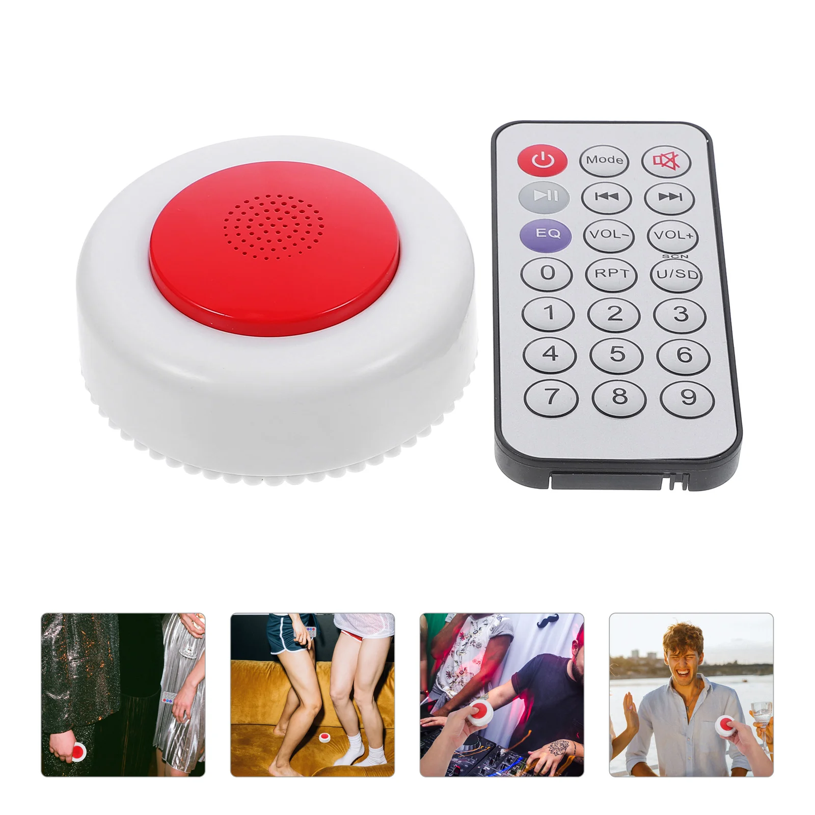 Funny Prank Breaking Noise Fart Machine Household Plaything Remote Control Red Stuff Child