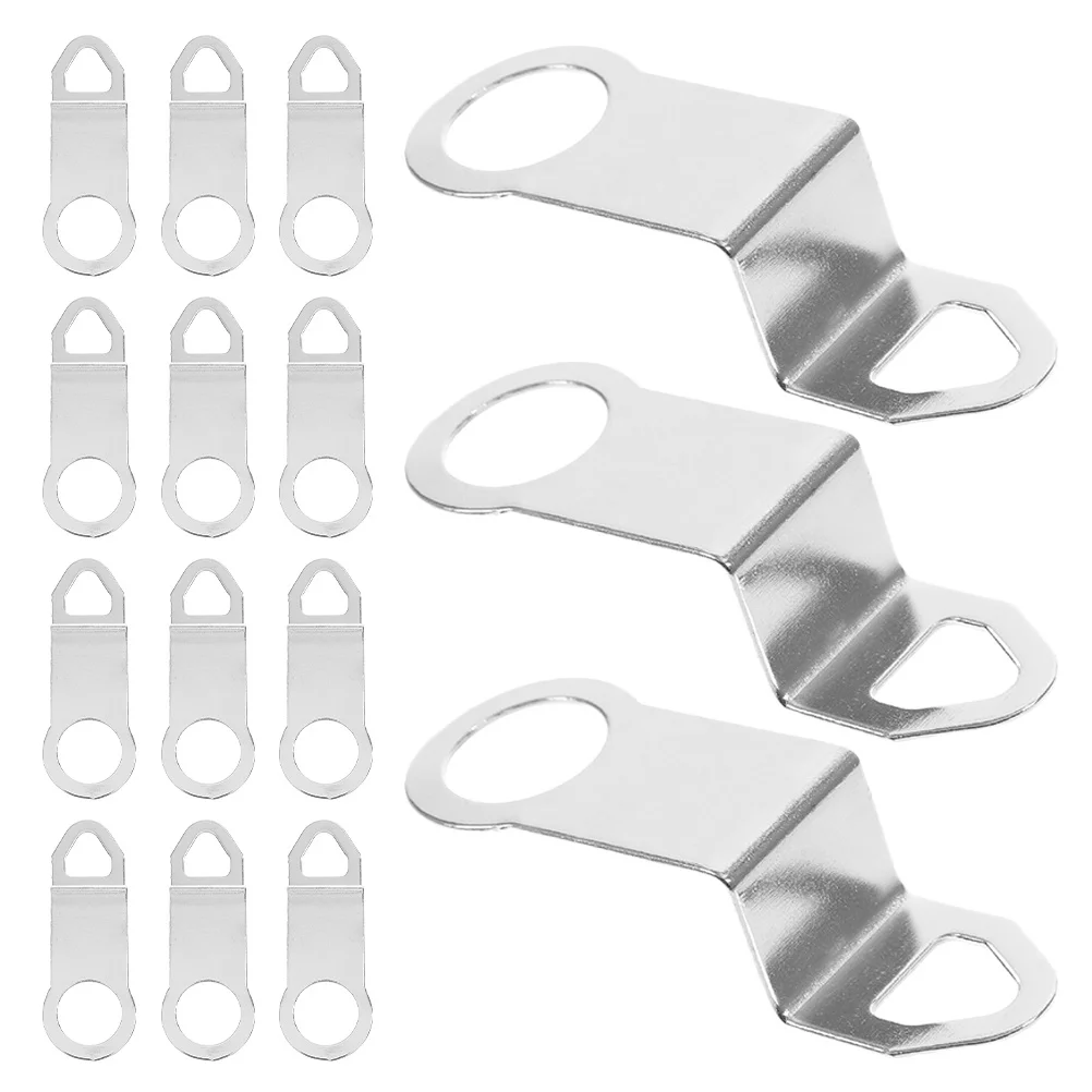 

15Pcs Metal Clock Hooks for Wall Clock Mechanism Replacement DIY Kit Silent Movement Hanger Repair Parts Accessories