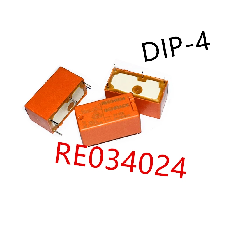 10piece  RE034012 、RE034024  DIP-4  New universal power relay