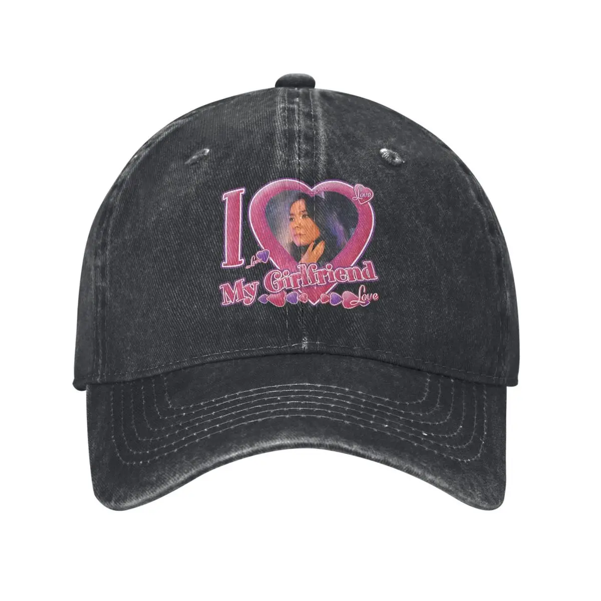 I Love My Girlfriend Mitski Baseball Cap For Unisex Teens Vintage Trucker Dad Hat  Retro Sunshade Hiking Fishing Baseball Caps