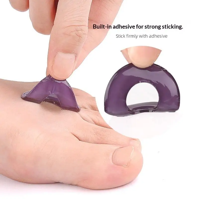 6 Stück selbstklebende Gel-Einlagen, wiederverwendbare Polster für High Heels zur Stoßdämpfung und Entlastung von Hühneraugen/Fersenballen – Detail 4