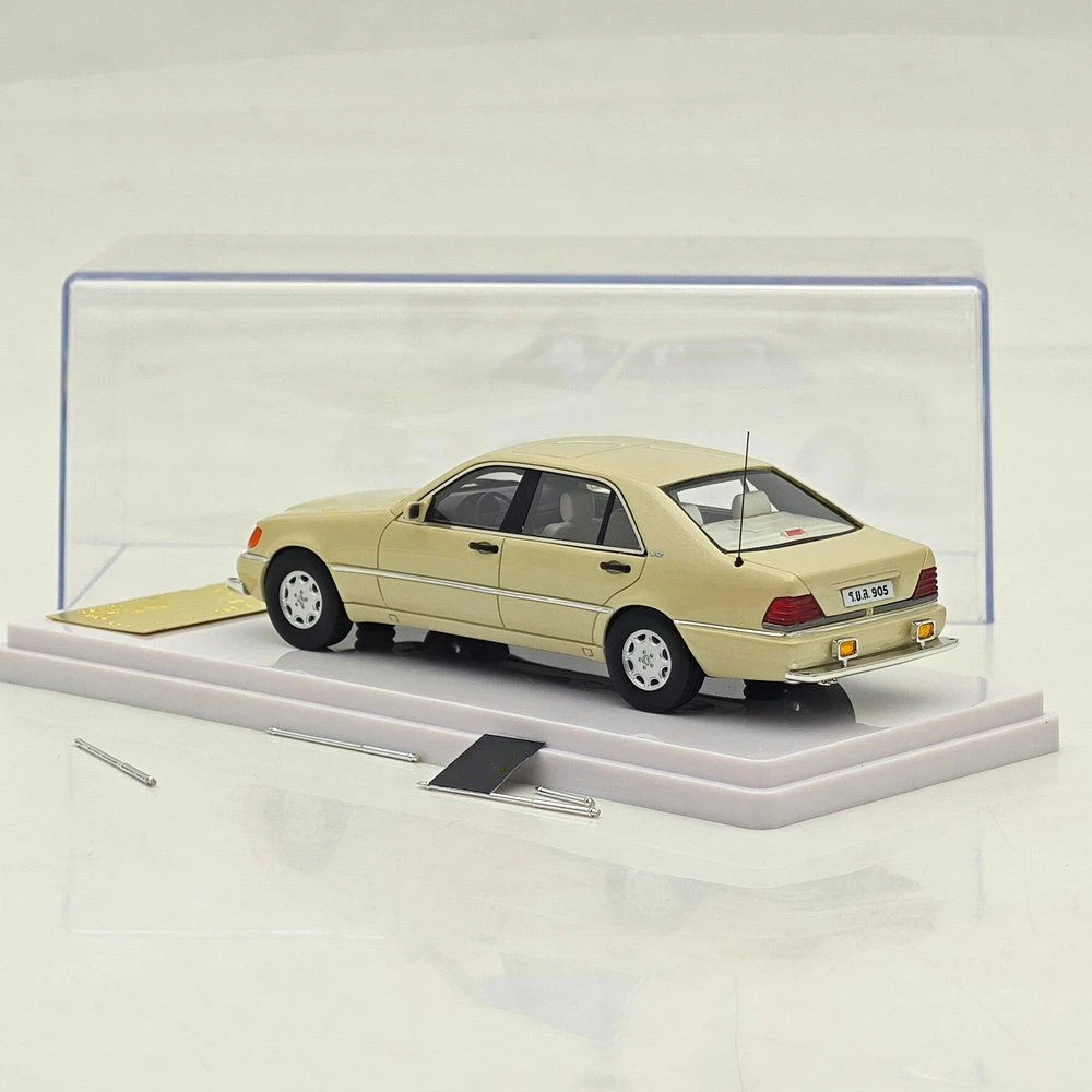 WTX Rare 1/43 W140 Thai Royal Garuda Emblem Resin Vehicle Model Adult Collection Decoration view 5