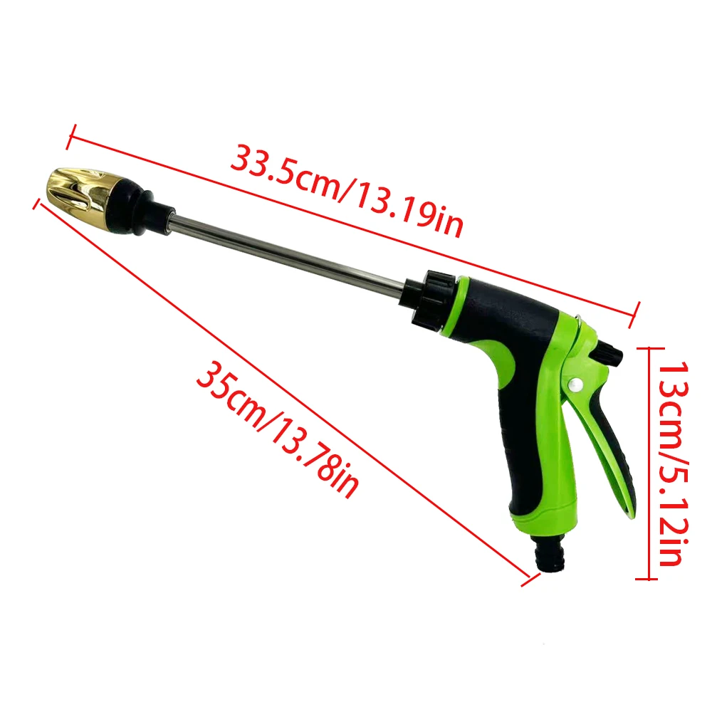 High Pressure Water Gun Garden Hose Sprayer Washing Machine Car Washer Spray Nozzle Foam Sprinkler Garden Watering Equipment