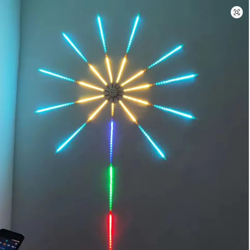 2026 New Marquee Atmosphere Firework Light, Sound‑Activated Color‑Changing Lamp for New Year Household Festival Decor