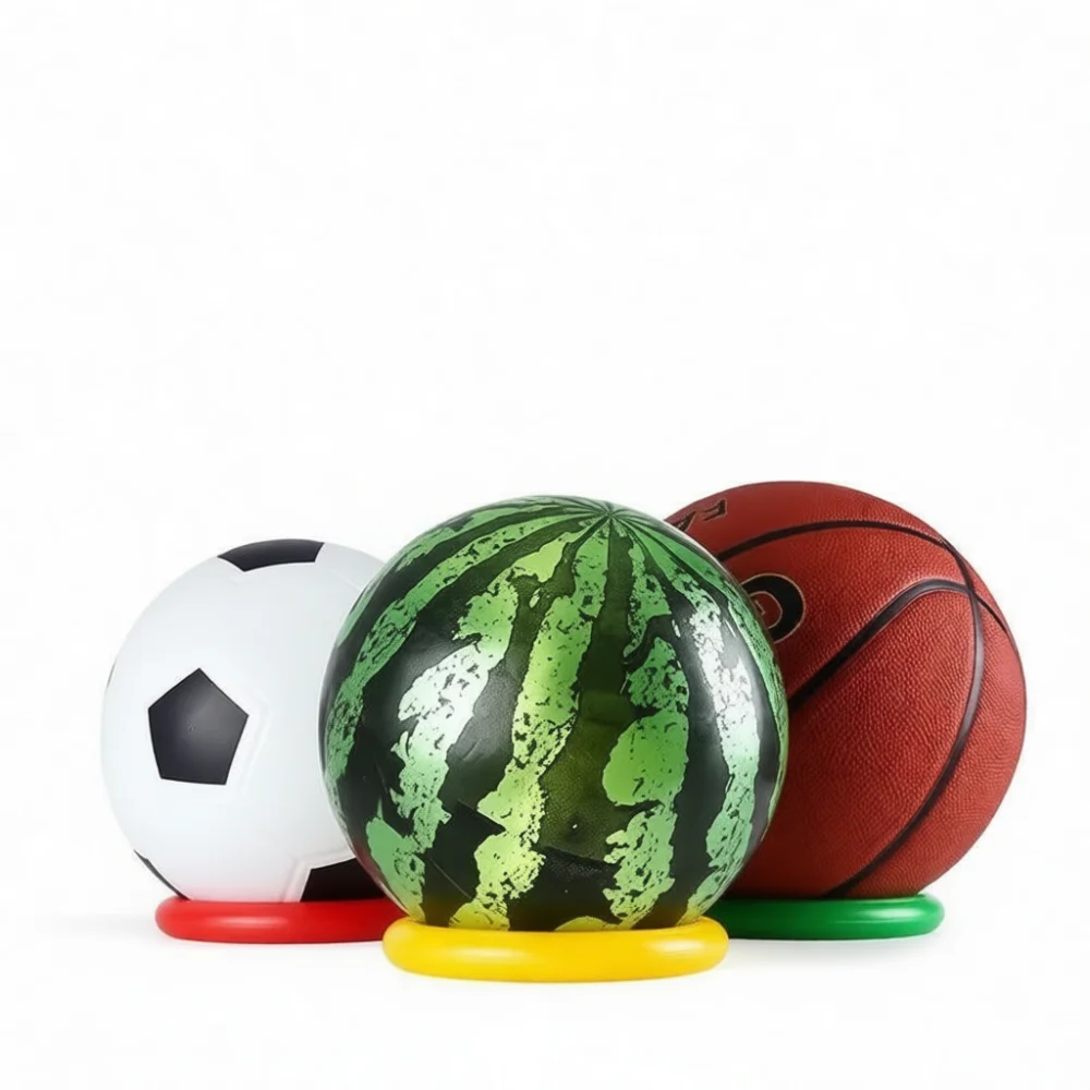 Plastic Fruit Holder Display Stand Ring For Watermelon Durian Cantaloupe Stabilizing Base Tray Rack Countertop Grocery Storage