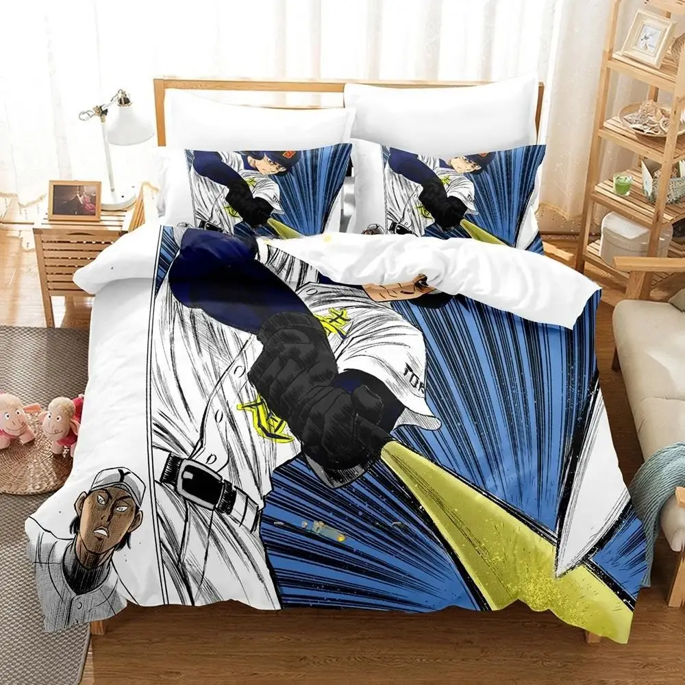 3d Print Anime Ace Of Diamond 2_3pcs Bedding Set Boys Girls Twin Queen Size Duvet Cover Pillowcase Bed Kids Adult Home Textiles