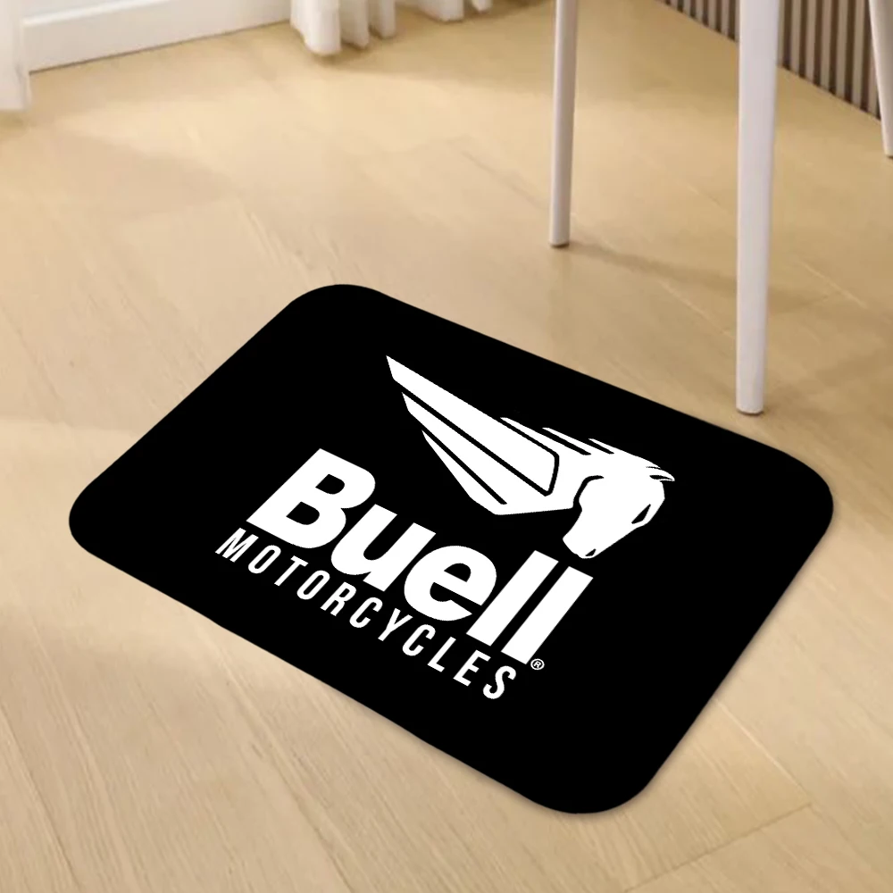 Buell Motorcycles Matter Doormat Living Room Carpet Entrance Bathroom Floor Mat  Door Rug Home Decoration 120