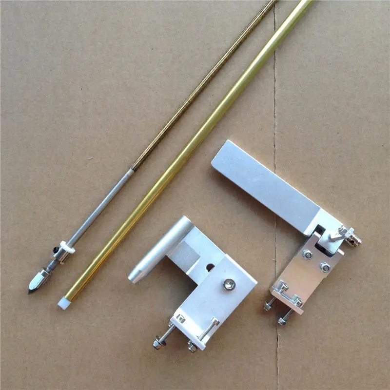 95mm Rudder, 4.76mm Flex Shaft & Bracket Drive Set for Electric/Nitro RC Boat