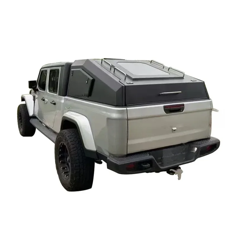High Quality 4x4 Pickup Exterior Accessories Steel Truck Canopy For 2018+ Universal Offroad