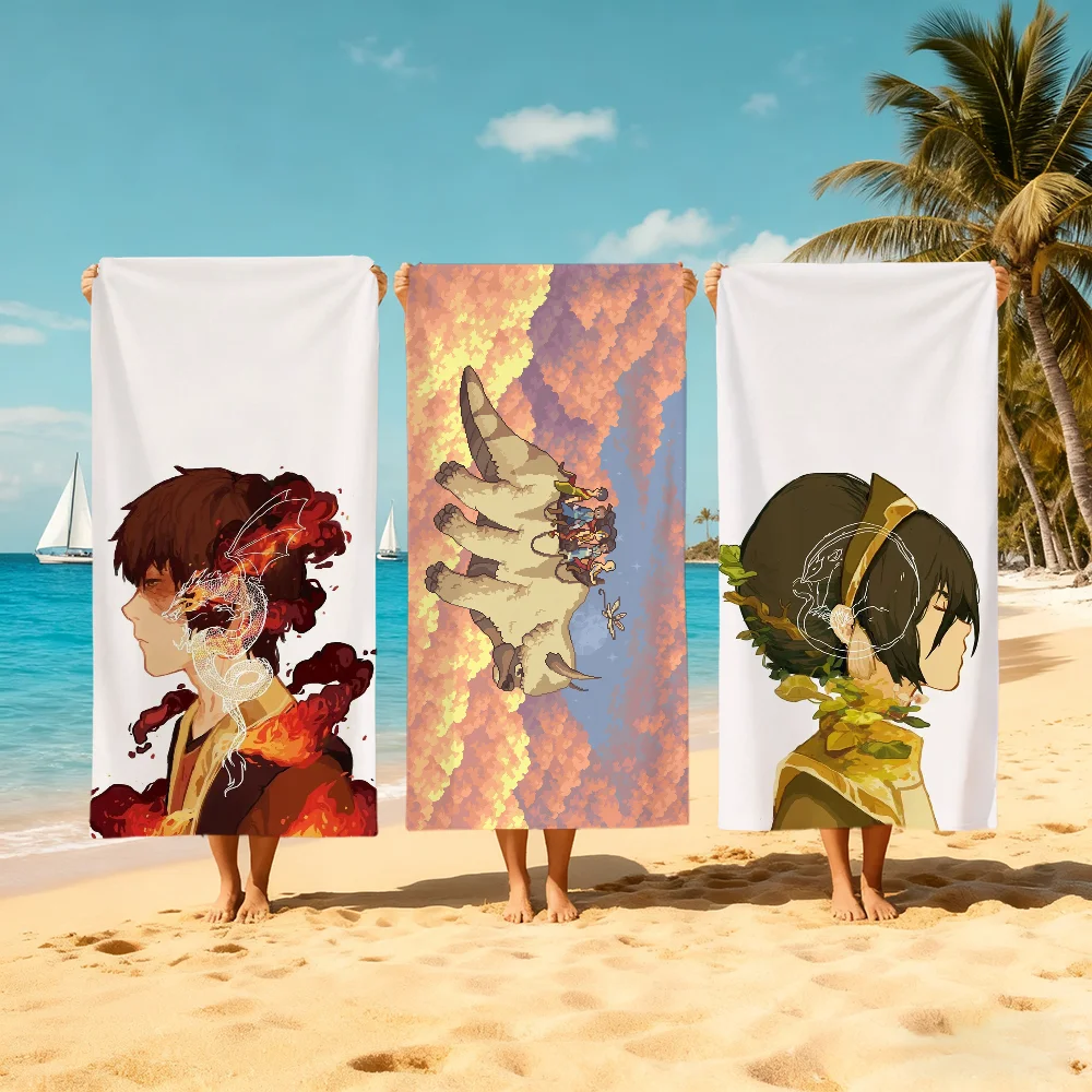 A-avatar Cute L-legend of Korra Towel Beach Quick Dry Soft Pool Towels Gift for Travel Gym Shower Camping Sports