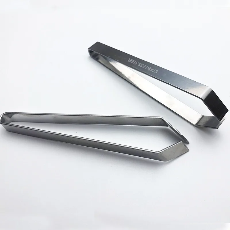 Thickened Stainless Steel Tweezers Multifunctional Hair Remover Plucker for Facial Hair Poultry Feathers Pork Fish Deboning
