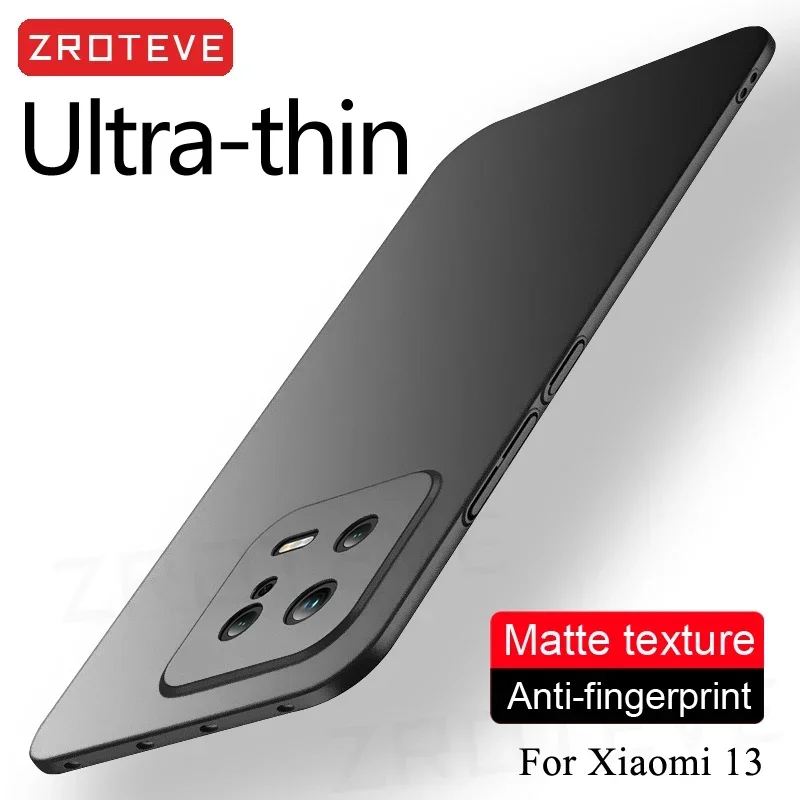ZROTEVE-Capa rígida para PC Matte para Xiaomi, Estojos para Mi 12 X, 12X, 13 T, 14, 11, 10, 11T, 12T, 13 T, Pro, Mi13, mi14, Mi10, Mi11 Lite