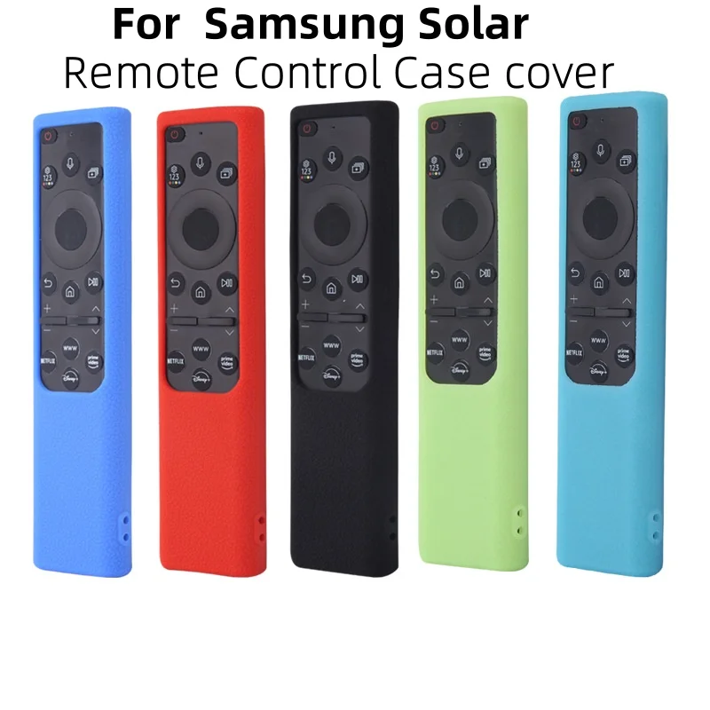 Silicone Protective Case For Samsung Solar Remote Control BN59-01385 And 01358D Silicone Case Luminous Anti-drop Cover