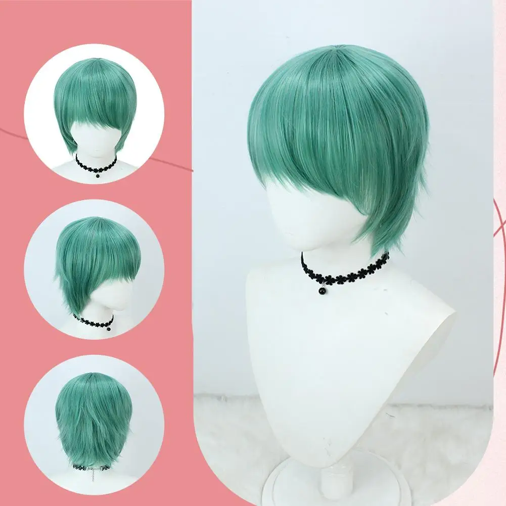 Für RUMI Kostüm Cosplay Perücke, lange lila Zopfperücken für Frauen Männer, Sänger Haar Halloween Cosplay Requisiten