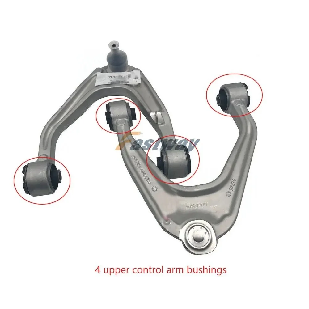 Good Quality Front Upper Lower Control Arm Bush Kit For Maserati Quattroporte Ghibli 3.0T M156 M157 AWD RWD 670004185 670004186