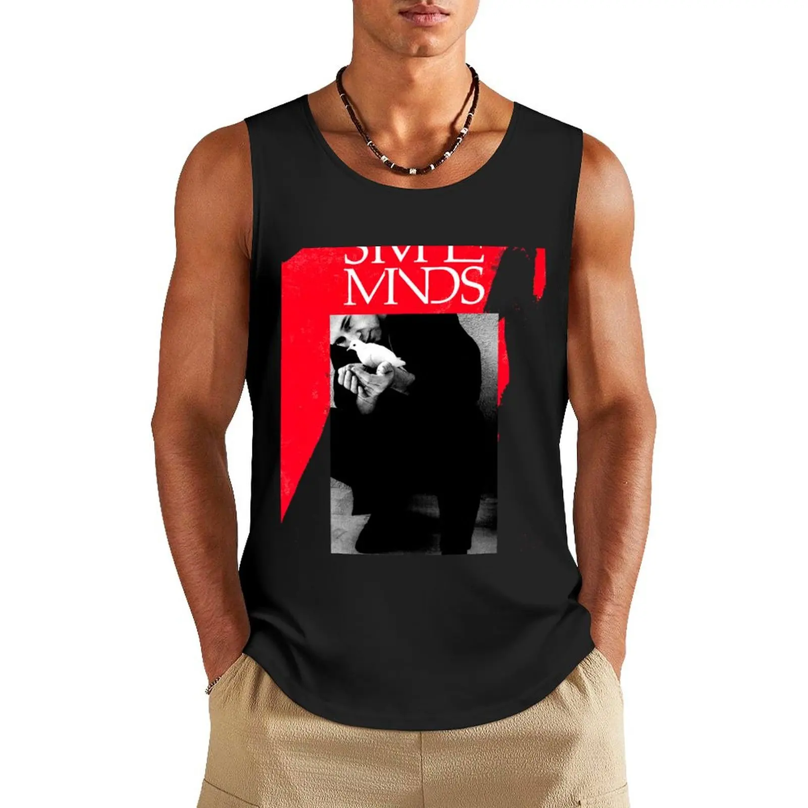 

Simple Minds - Sanctify Yourself Tank Top Men's clothing men clothings