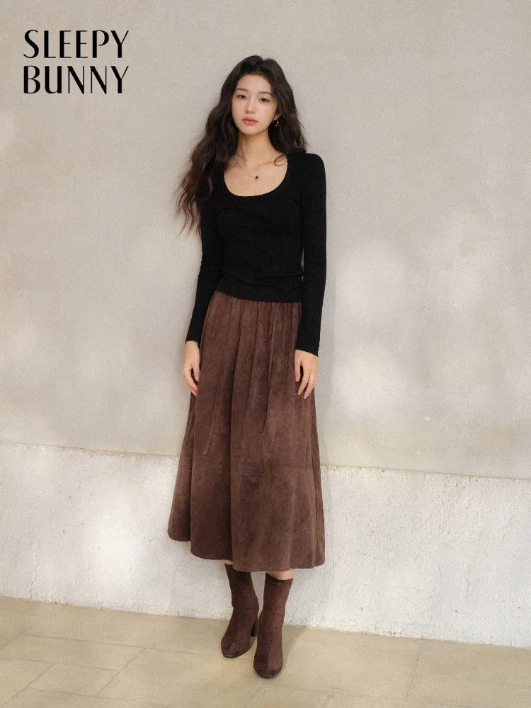 

Женская длинная юбка-макси с перекрестными ремнями, в стиле ретро, элегантная, для повседневной носки, офиса, отпуска, свиданий, вечерних мероприятий, для женщин с небольшим ростом