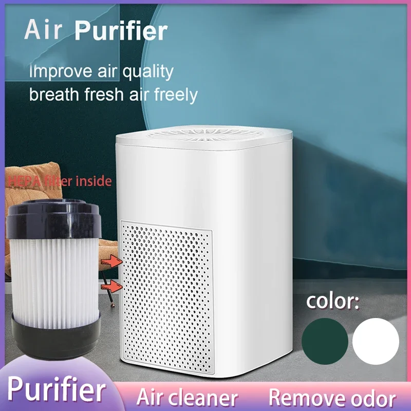 Xiaomi Youpin Air Purifier for Home HEPA Filter PM 2.5 Mini Protable Negative Ion Remove Formaldehyde Smoke Odor Air Cleaner