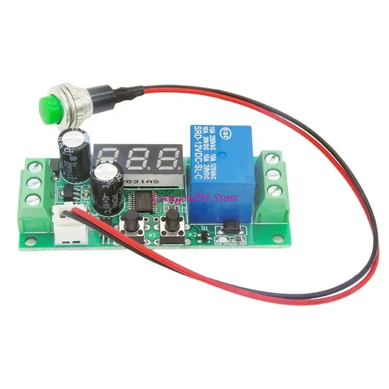 Industrial High Precise Timing Relays NE555 Chip Stable Operation From -20℃~80℃ 