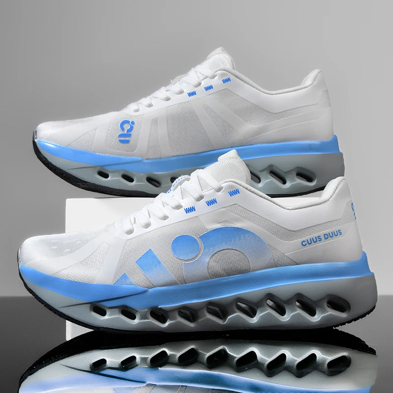 Men's Running Shoes Trainer Race Sneakers Breathable Outdoor Jogging Non-Slip Luxury Shoes Cushioning Couple Mesh Off-road Shoes