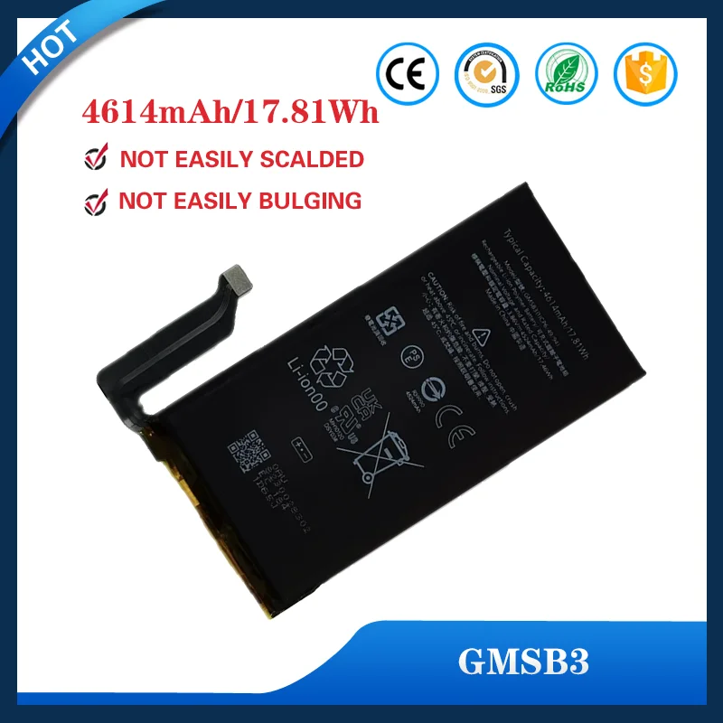 

High Capacity Battery For Google Pixel 6 Pro 6A 5 5A 4A 5G HTC Replacement Phone Batteries