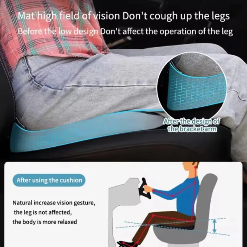 Cushion Non Slip Orthopedic Memory Foam Prostate Cushion for Tailbone Sciaticaback Pain Relief Comfort Chair Car Seat