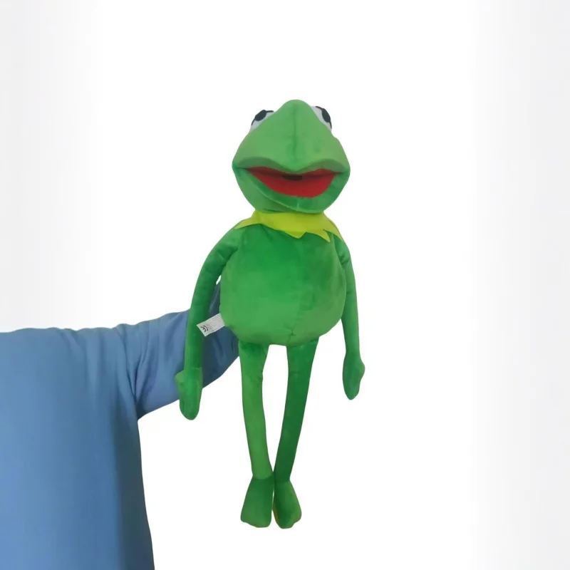 

Забавная плюшевая кукла Kermit The Frog, ручная кукла, школьная сумка, лягушка, плюшевая игрушка в виде животного, большая кукла, реквизит для выступлений