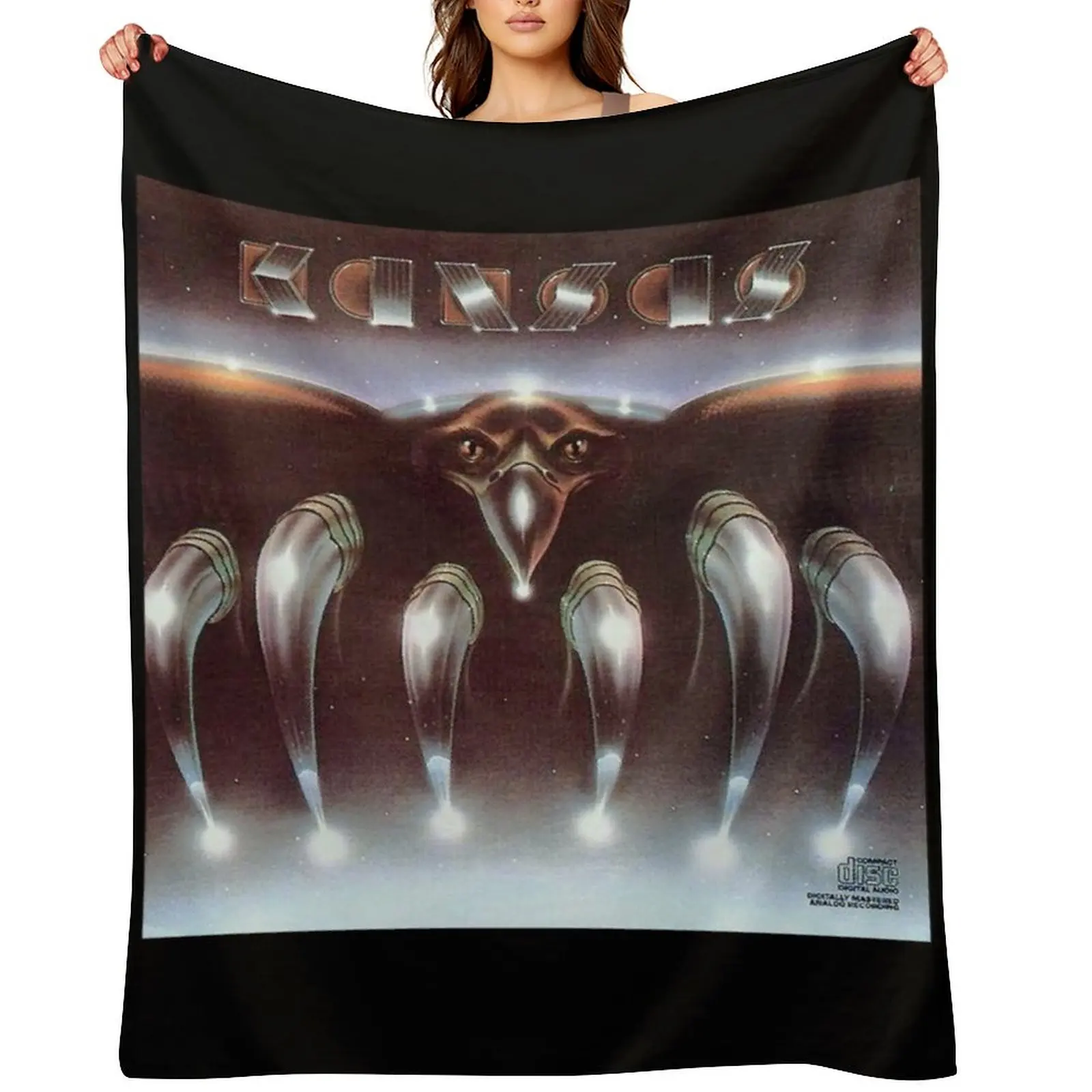 

Kansas is an American rock band that became popular in the 1970s #03 Throw Blanket Luxury Throw Designers Luxury Custom Blankets