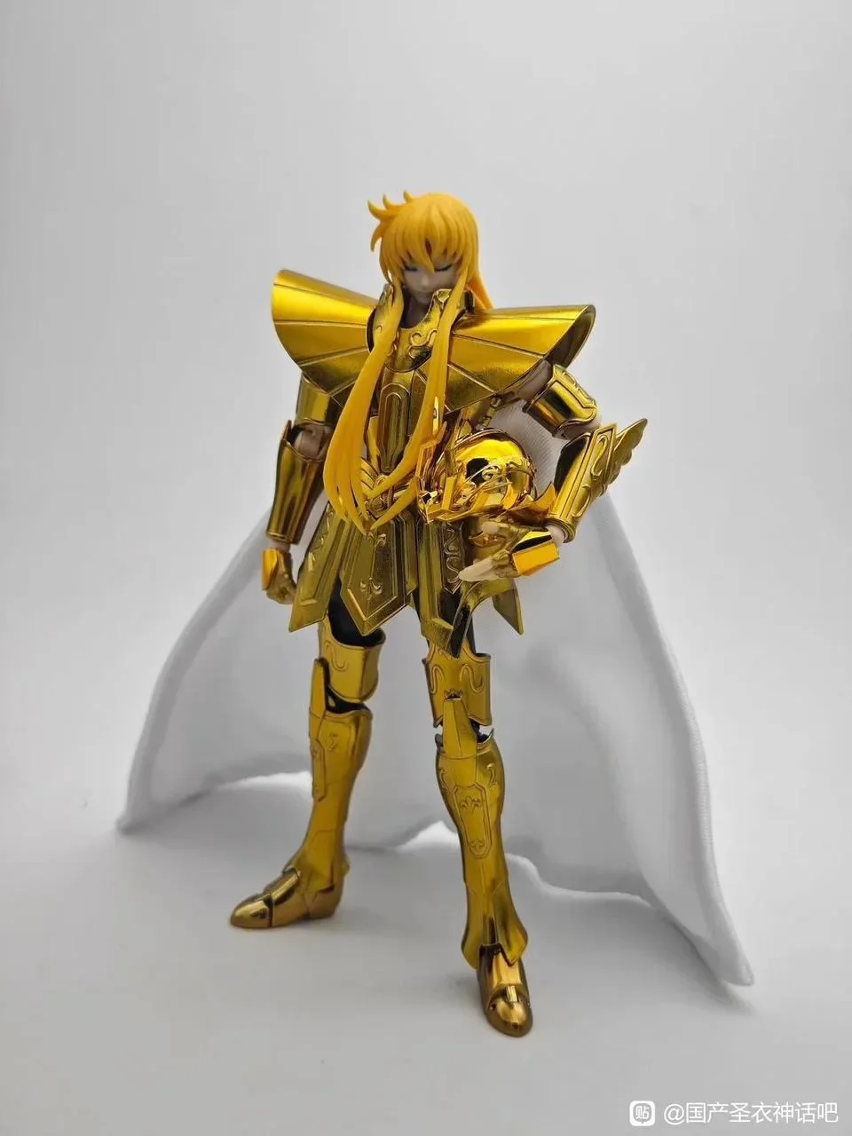 

In Stock Saint Seiya LC Hades Myth MST Virgo Golden Cloak Fighter Myth EX Virgo Ashmeda Action Figure Model Toys Gifts