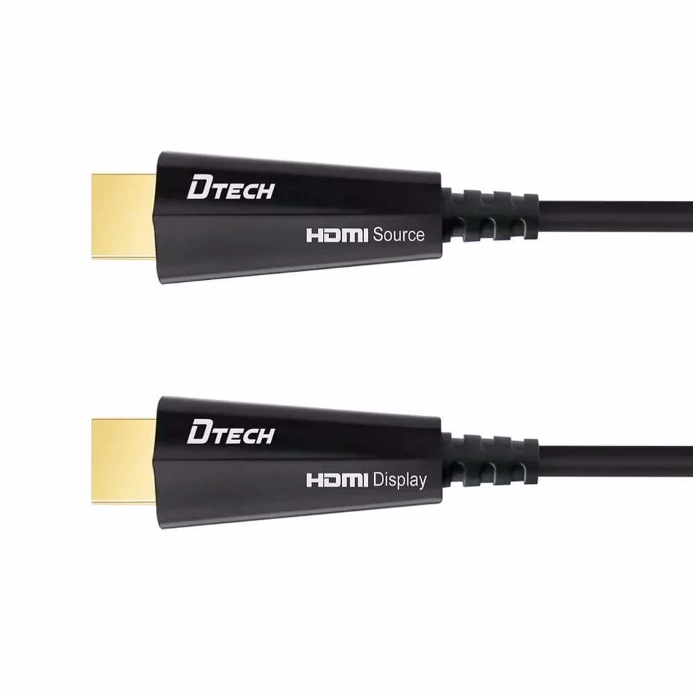 كابل HDMI من الألياف الضوئية 4K 60 هرتز HDR 18 جيجابت في الثانية عالي السرعة تحت العينات داخل الجدار مصنف مجانًا