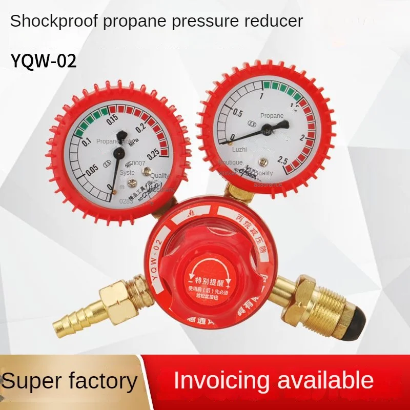 YQW-02 Shockproof propane pressure reducer, natural gas liquefied gas pressure regulating valve, gas pressure reducing valve