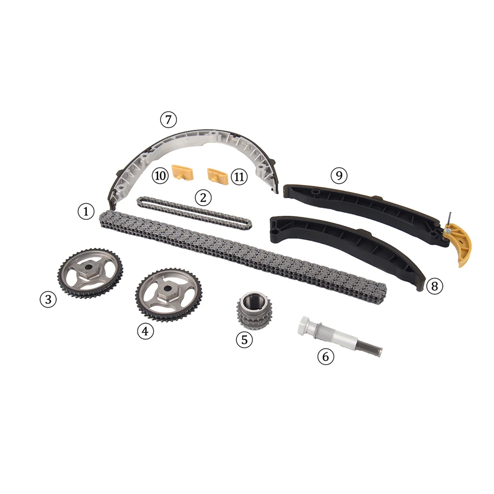 Pop Timing Chain Kit For Porsche Panamera 970 TurboS 4.8L V8 94810518010 94810502312 94810516612 94810525400 90038504201 9001231