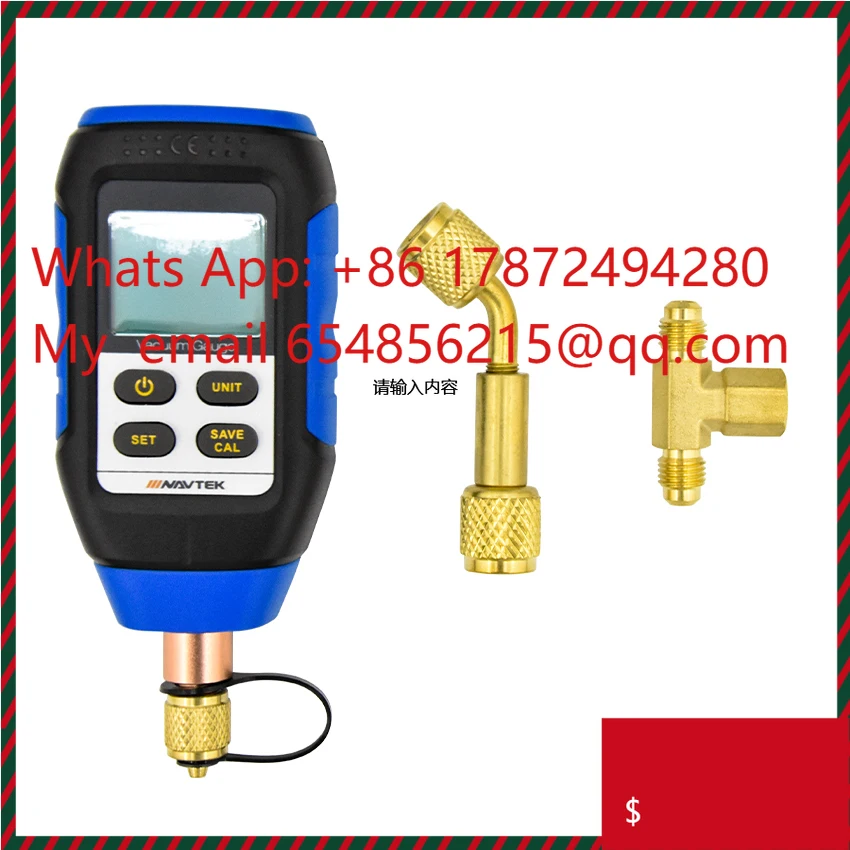 VMV-1 Digital Vacuum Gauge Portable High Precision Digital Display Combined Pressure and Vacuum Electronic Vacuum Absolute Gauge
