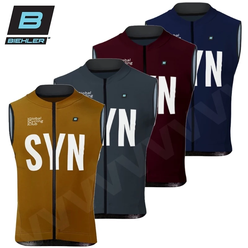 

SYN Cycling Team Jersey Men Women Pro Road Bike Windbreaker Vest Ropa Ciclismo Sleeveless Bicycle Maillot Gilet Clothing