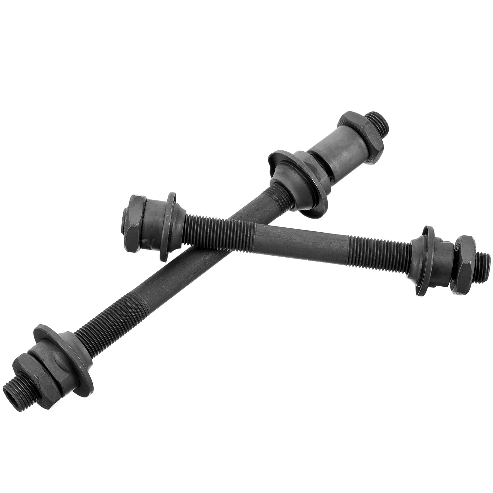 

1Set Durable Bike Axle Metal Front Rear Shaft Quick Disassembly for Mountain Road Bike Bicycle Parts Bicycle Parts
