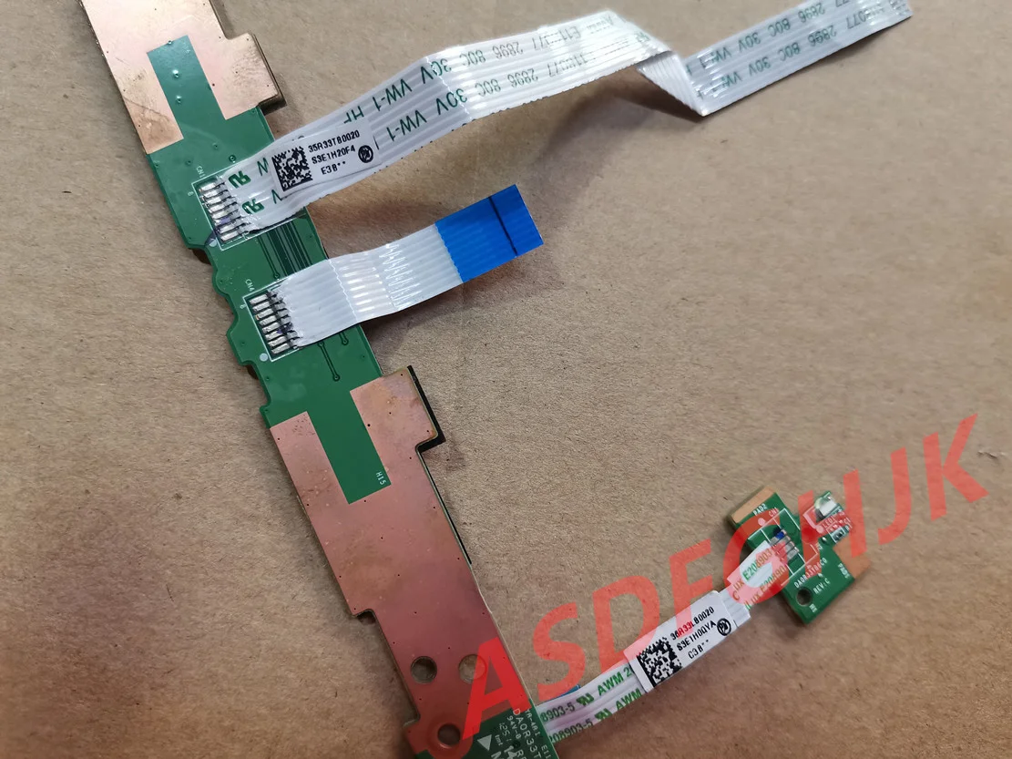 Used Da0r33tb6e0 FOR HP G4-2272  G6-2000 G7-2000 Touchpad Button Board W/ Cable  TESED OK