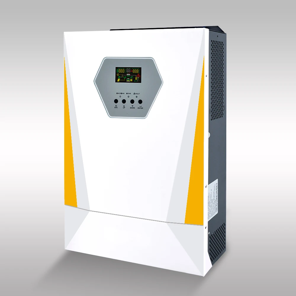 Hybrid Smart Inverter With Mppt Charge Controller 3.6KW 5.5KW 6.2KW 24VDC 48VDC Pure Sine Wave Off Grid Solar Hybrid Inverter