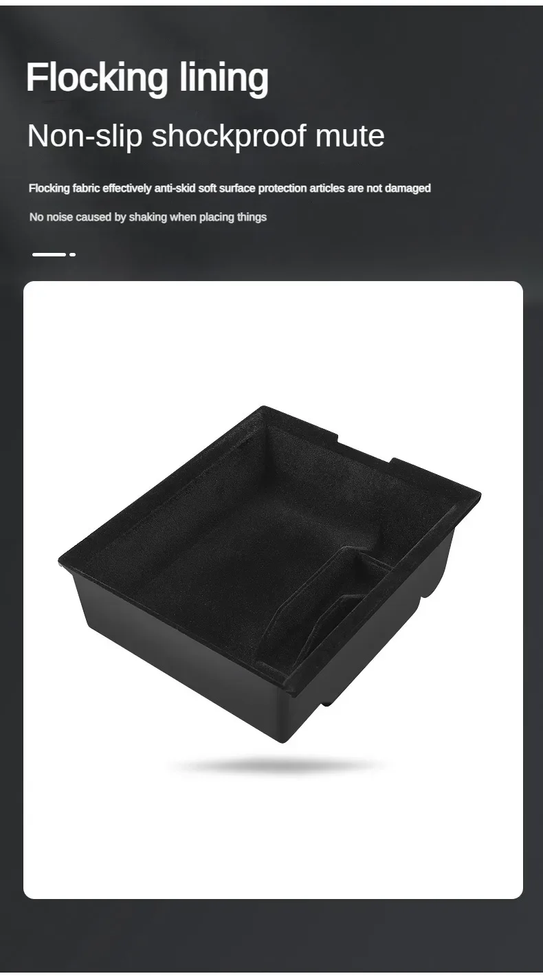 Für Tesla Modell Y 3, Mittelkonsole Lagerung Organizer Box Tablett Armlehne Versteckte Box Bins Tasse Halter Auto Innen Zubehör – Detail 14
