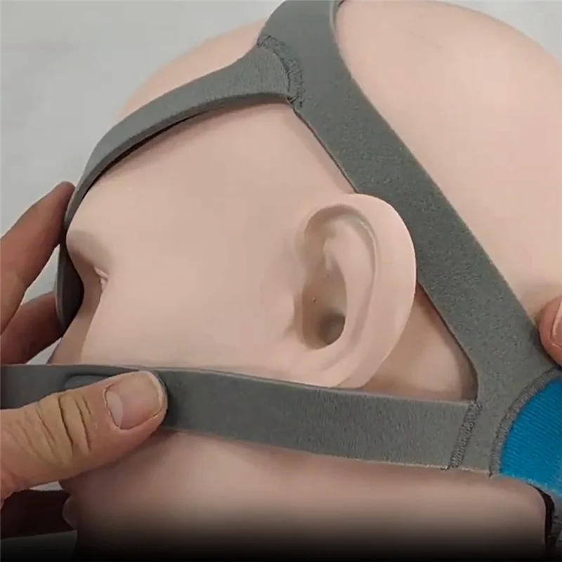 حزام أغطية الرأس A71Z متوافق مع قناع Airfit F30 CPAP، بديل أغطية الرأس لـ Resmed F30، مع مشبكين #2