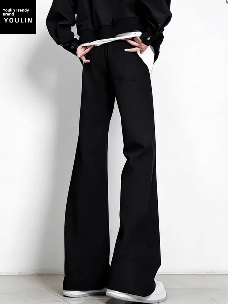 

Мужские джинсы Cleanfit Bla, удлиненные, прямые, с высокой талией, в американском стиле, прочные