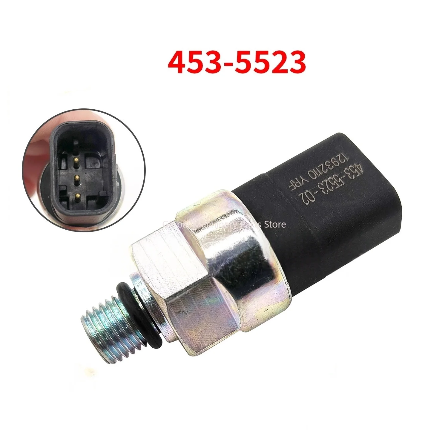 Applicable to  E320D/312GC excavator C6.4/C4.4 engine pressure sensor switch 453-5523