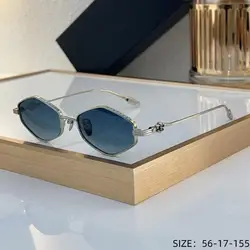 Outdoor Sunglasses Women Brand Designer Classic Irregular New Fashionable Retro Personality Aesthetic Luxury Sun Glasses UV400
