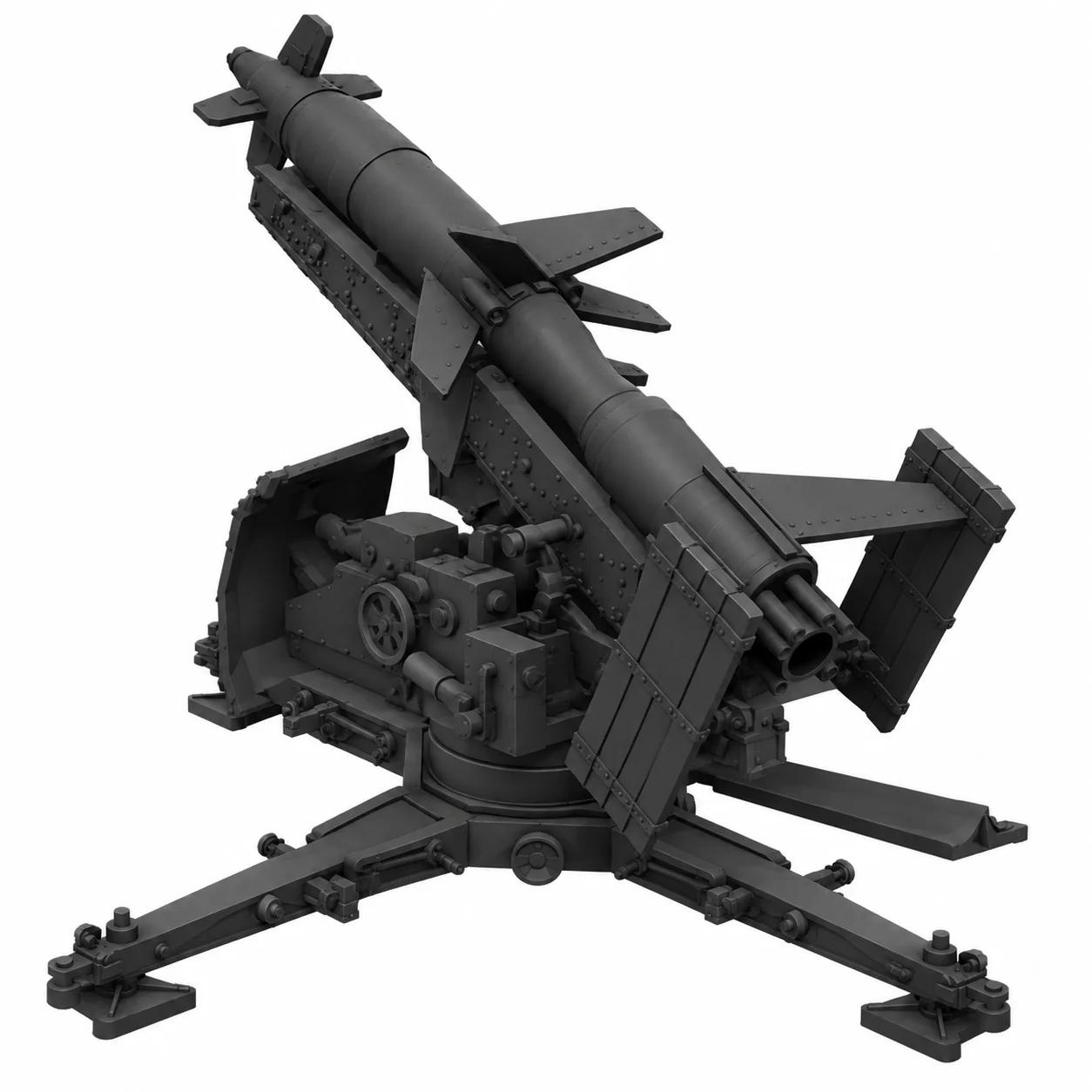 SSMODEL 1/72 1/100 1/144 1/200 Multi-Scale Rheintochter R1 German AA-missile Resin MODEL KIT TSS0441